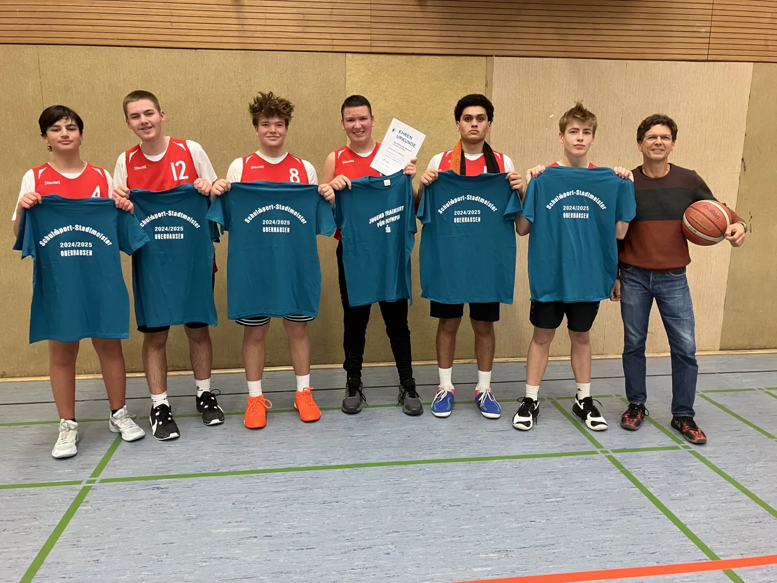 Stadtmeisterschaft Basketball Jungen WK II