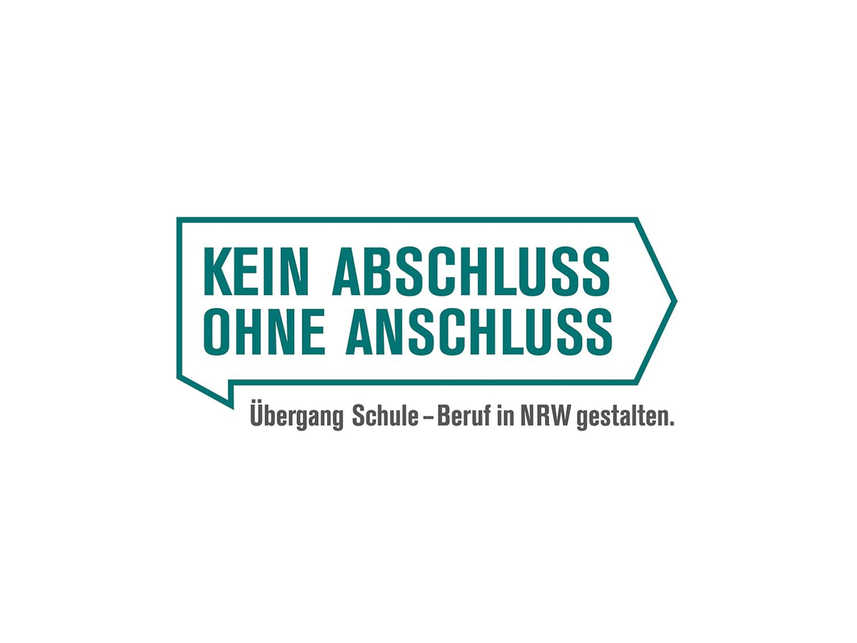 KAoA-Logo: Kein Abschluss ohne Anschluss – Übergang Schule–Beruf in NRW gestalten.