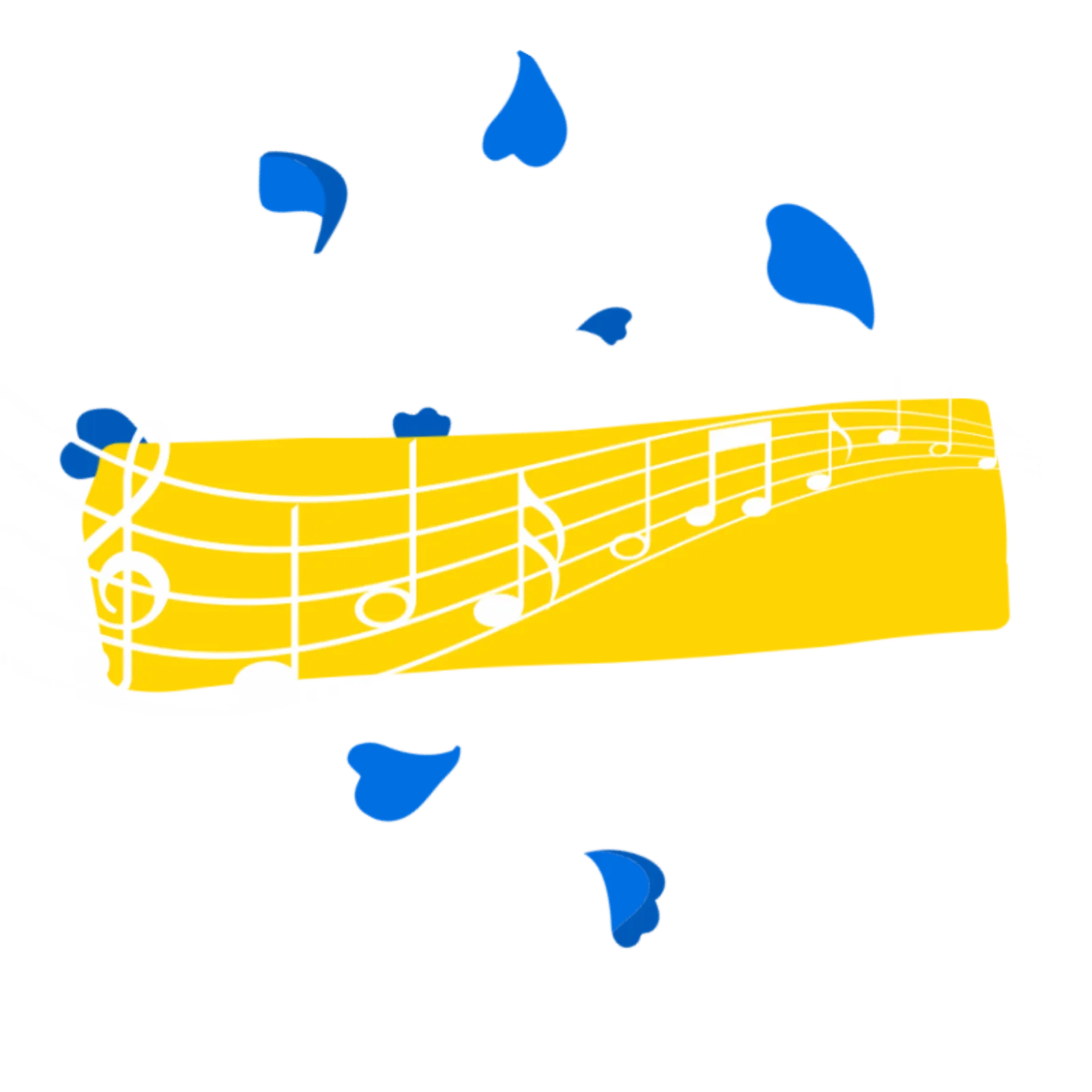 Illustration: Musik für Frieden