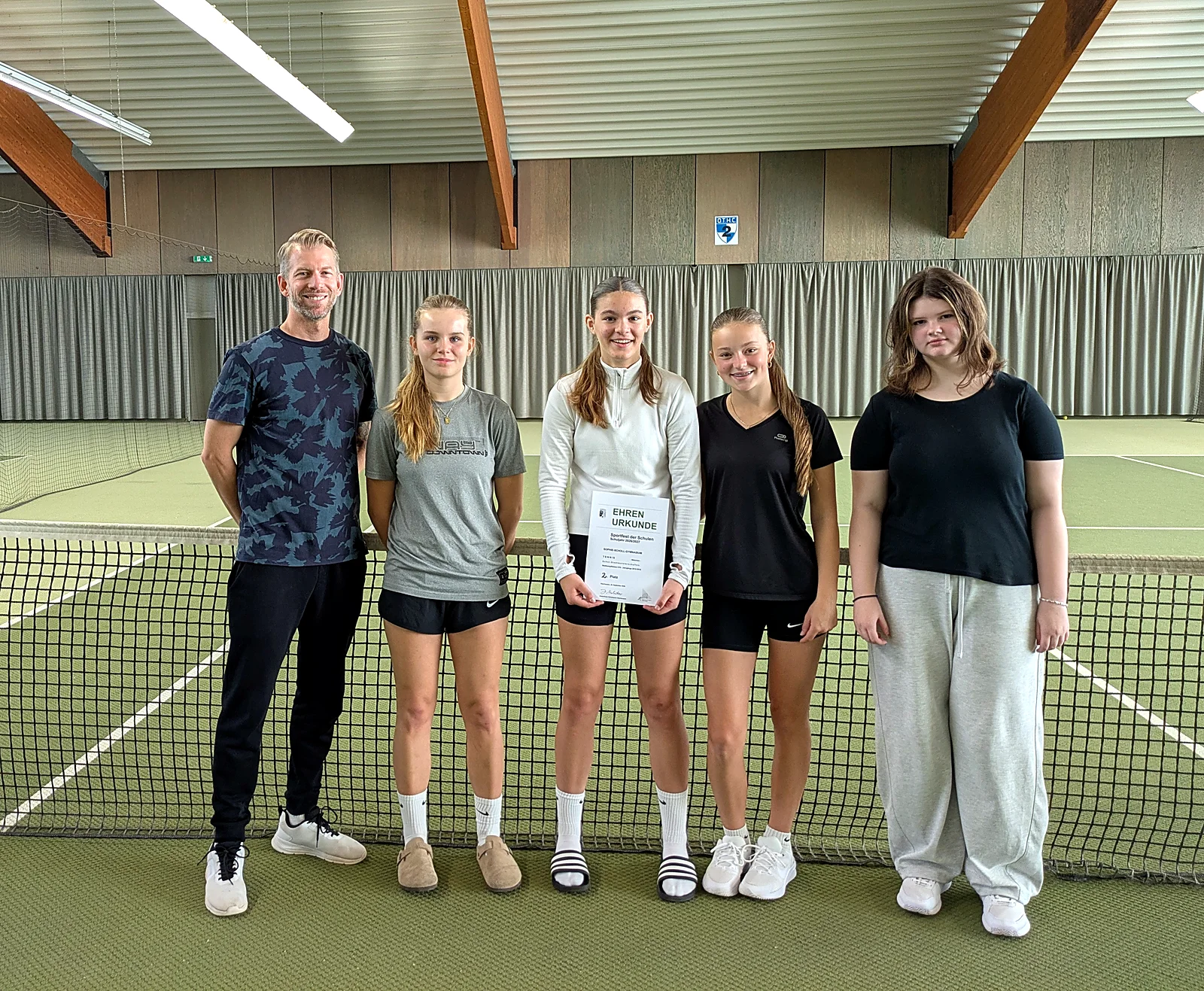 Das SOPHIE ist Stadtmeister im Tennis