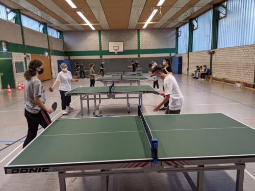 Neue Tischtennisplatten