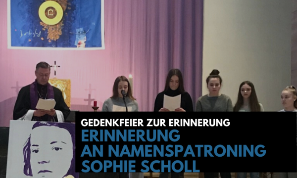 Namenspatronin Sophie Scholl