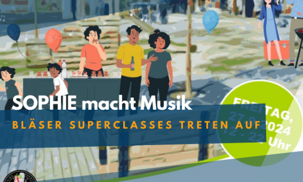 Bläser SUPERClasses treten auf