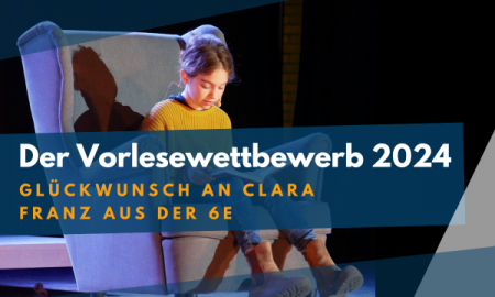 Clara (6e) gewinnt den Vorlesewettbewerb