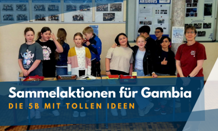 Spendenaktion für Gambia