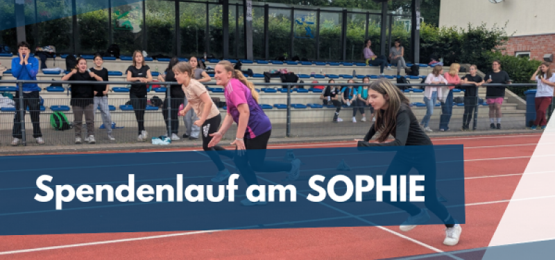 Spendenlauf am SOPHIE