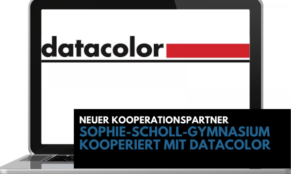 Sophie-Scholl-Gymnasium kooperiert mit Datacolor