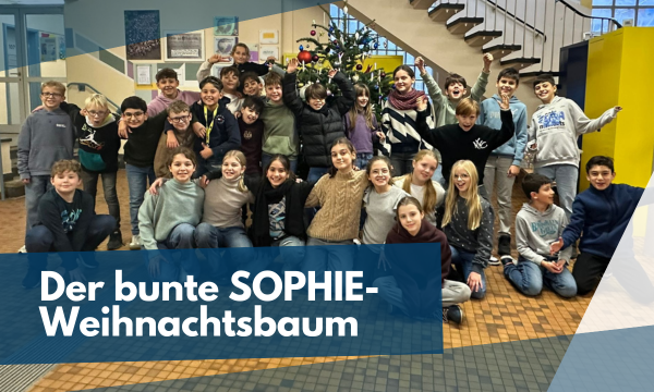 Der bunte SOPHIE-Weihnachtsbaum