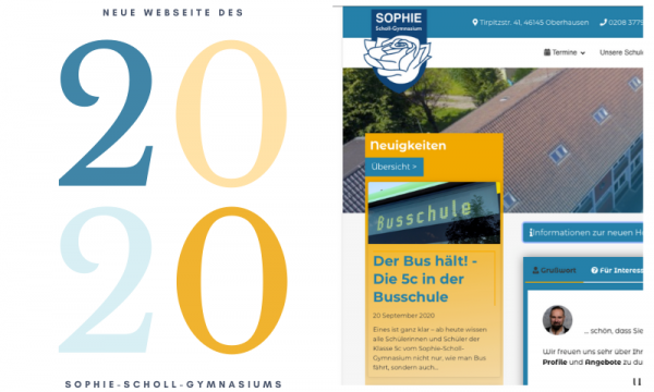 Neue Webseite des SOPHIE
